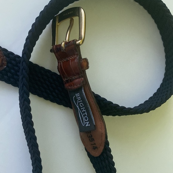Vintage Brighton Crocodile, Nylon Belt - Picture 4 of 7